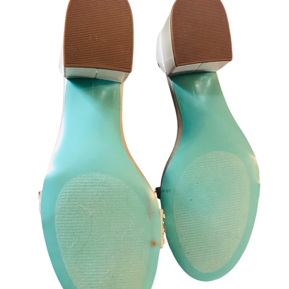 Betsey Johnson Blue Sz 7.5W Silver NEW - Picture 7 of 7